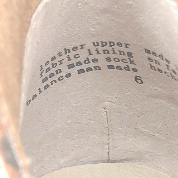 Seychelles Womens Suede Leopard Point Toe Ankle Boot 6 - Picture 10 of 10